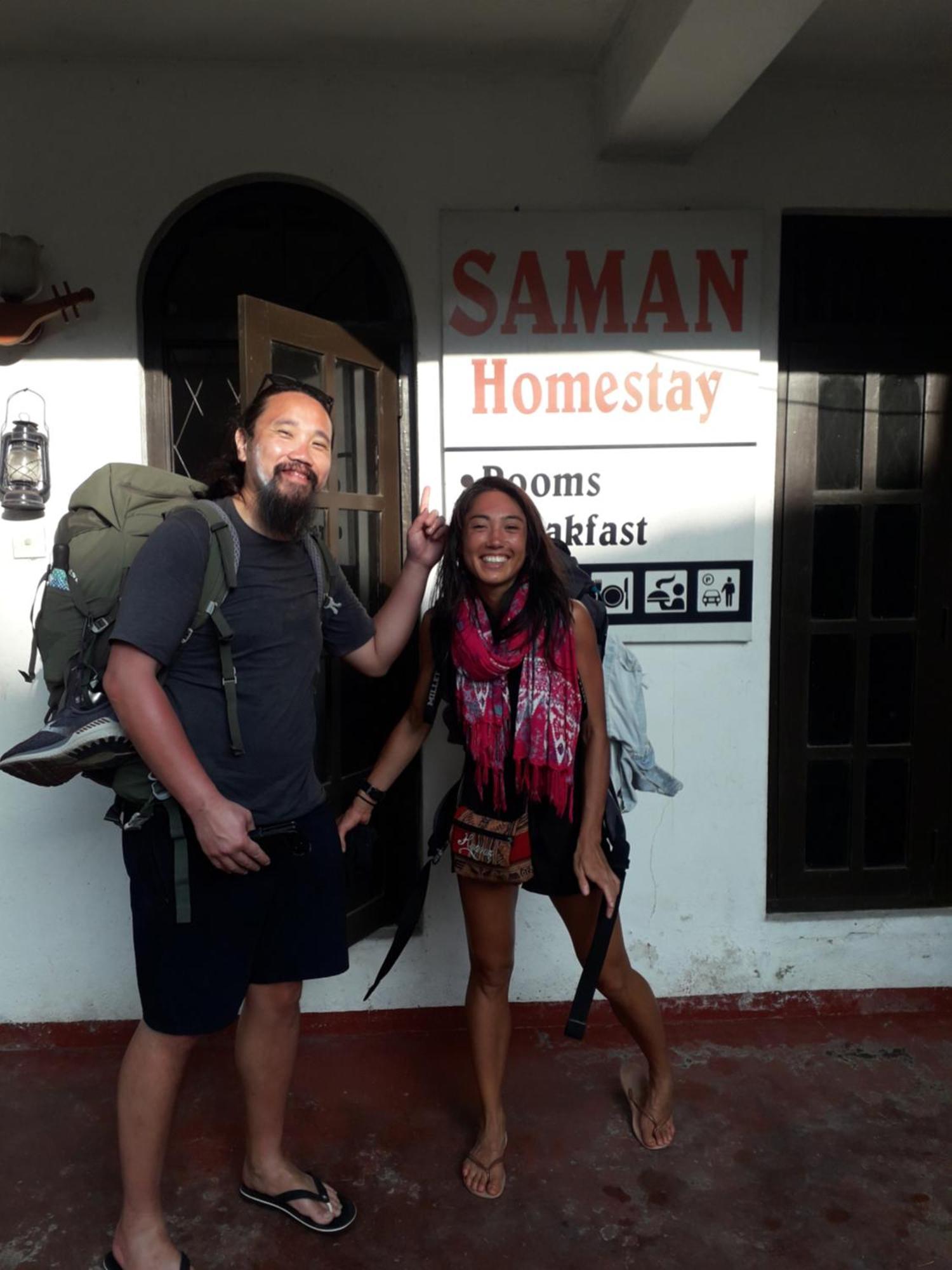 Saman Homestay Тангалла Экстерьер фото