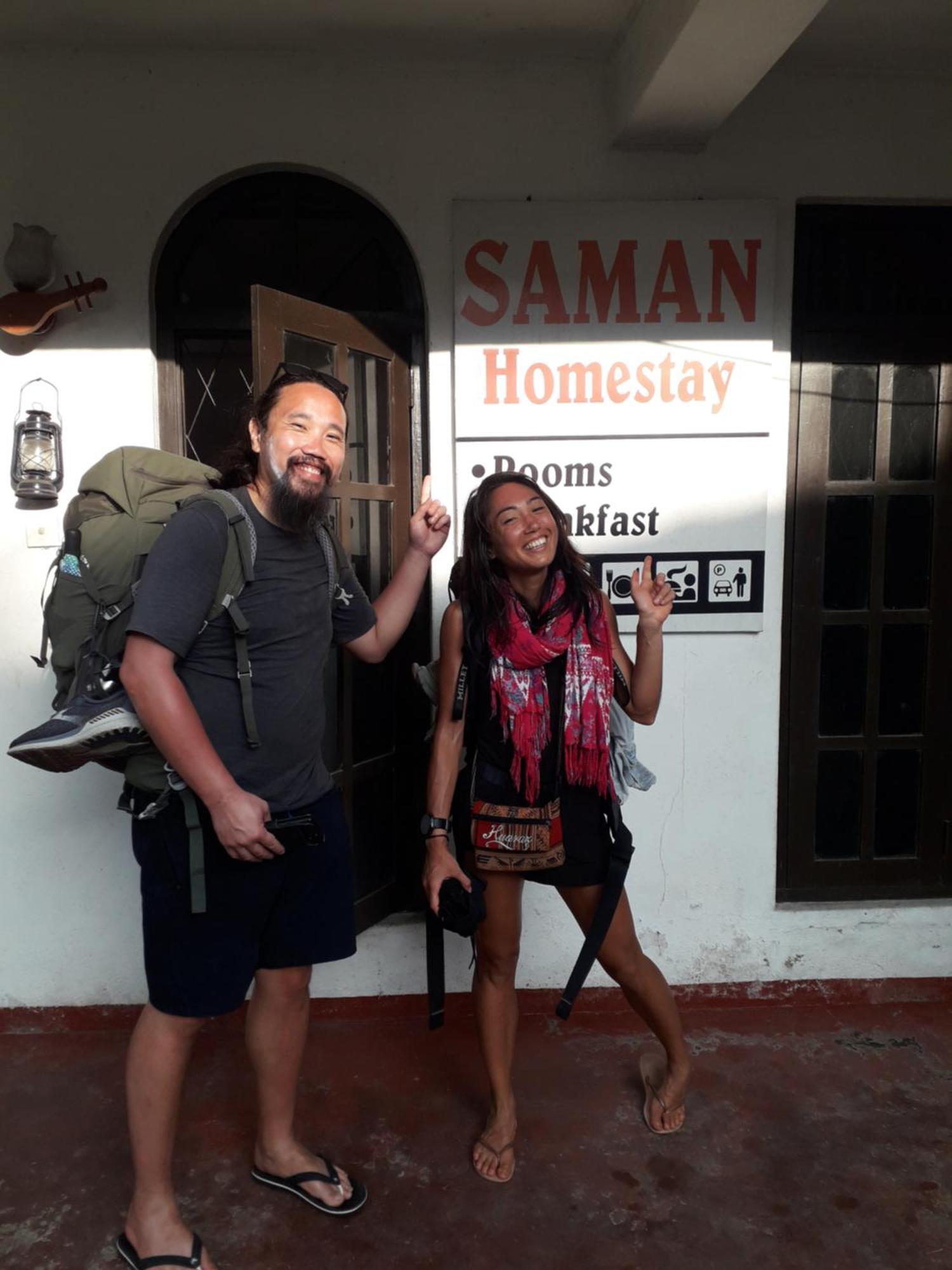 Saman Homestay Тангалла Экстерьер фото