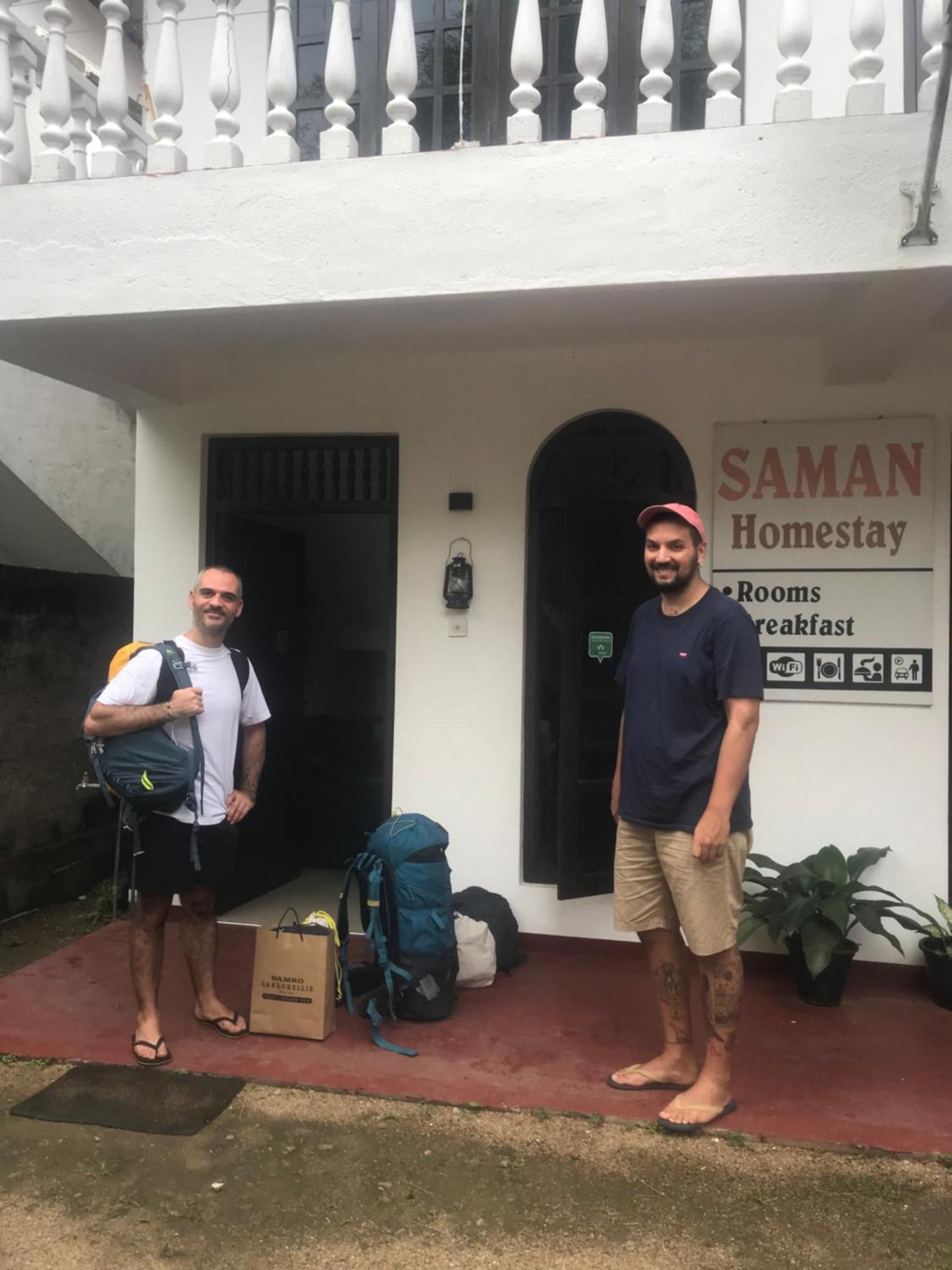 Saman Homestay Тангалла Экстерьер фото