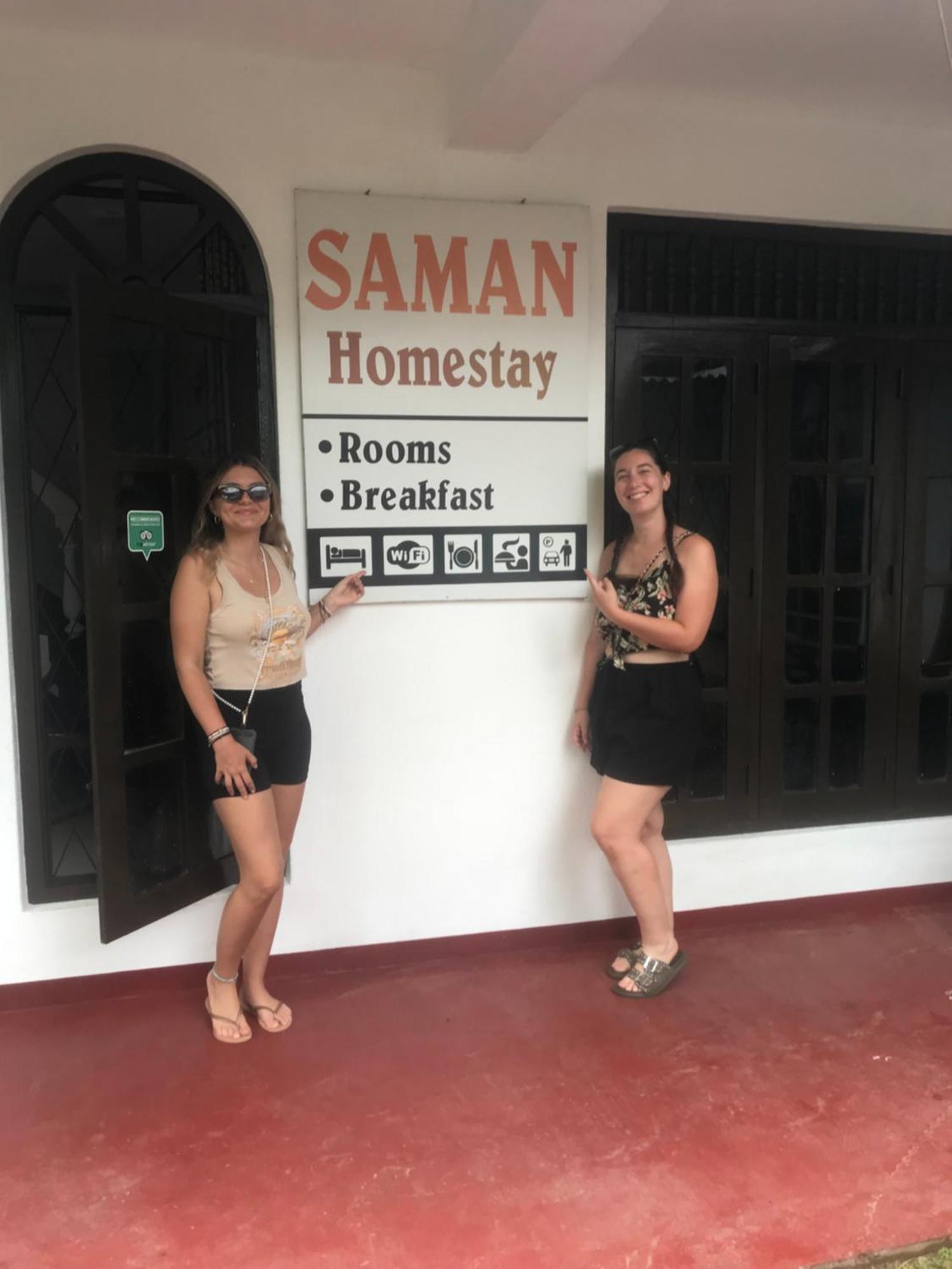Saman Homestay Тангалла Экстерьер фото